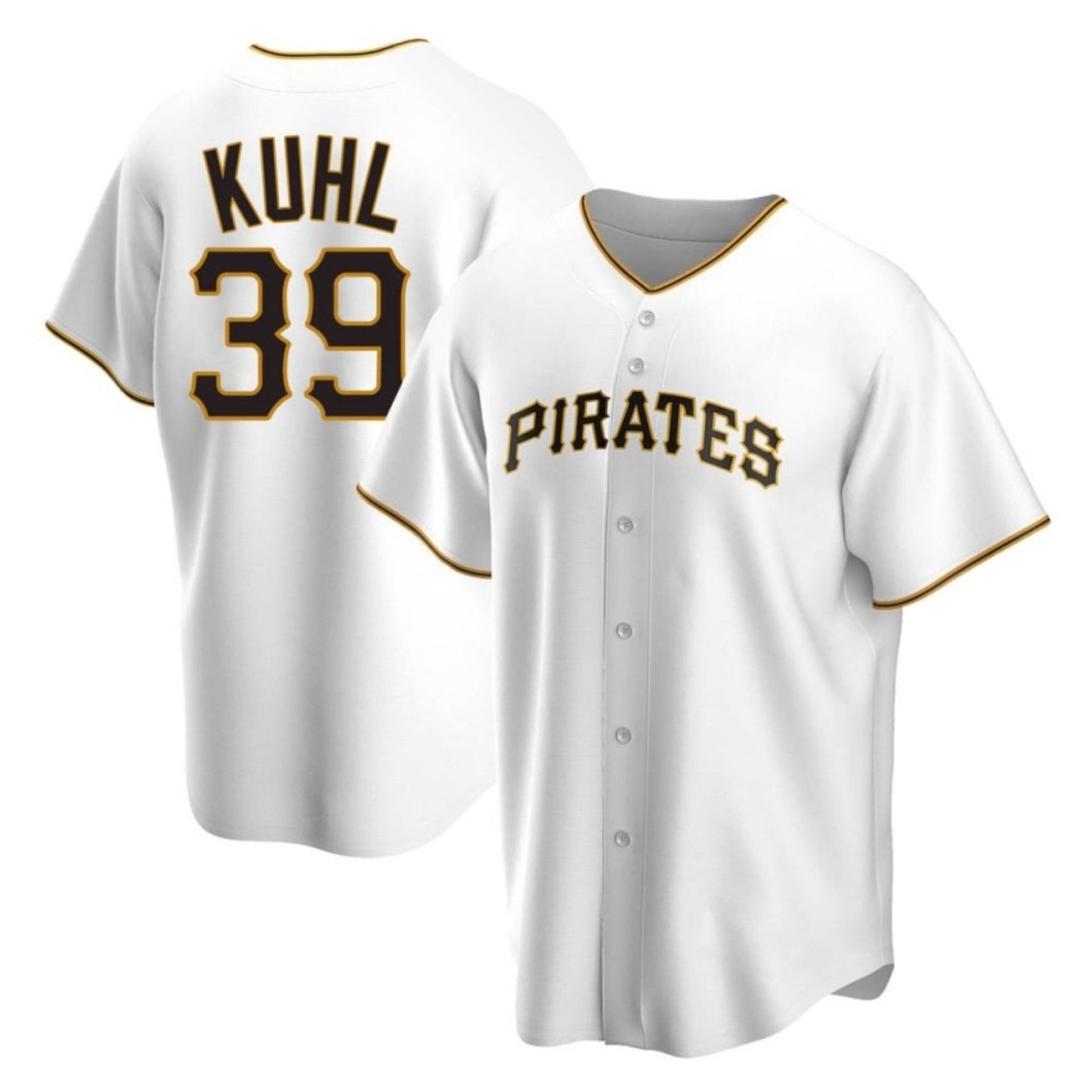 Baseball Chad Kuhl Pittsburgh Pirates 39 Jersey