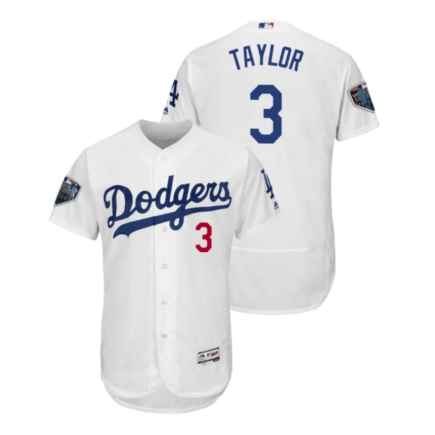 Baseball Chris Taylor Los Angeles Dodgers 3 Jersey