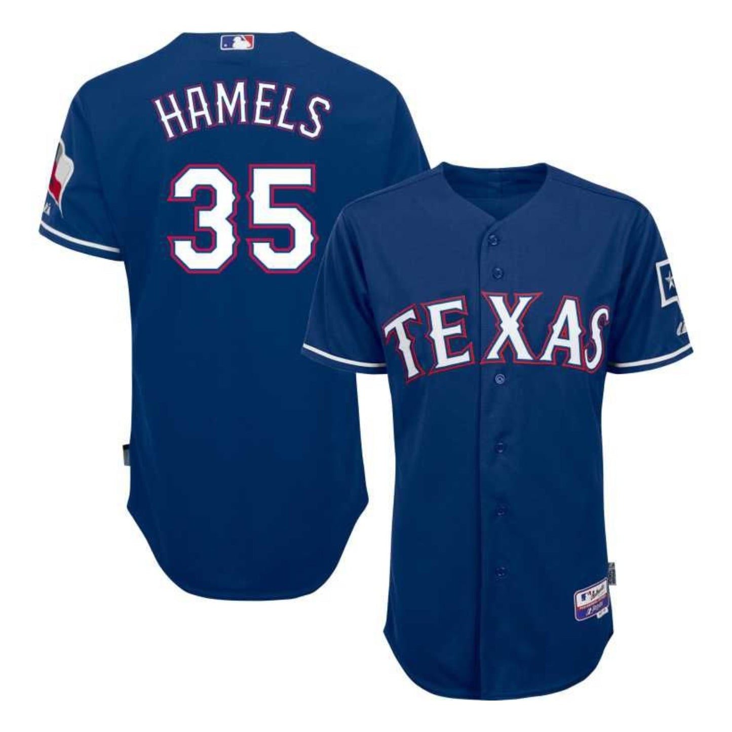 Baseball Cole Hamels Texas Rangers 35 Jersey