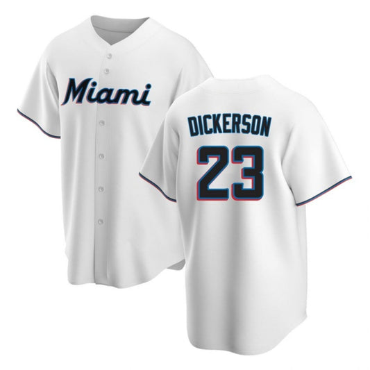 Baseball Corey Dickerson Miami Marlins 23 Jersey