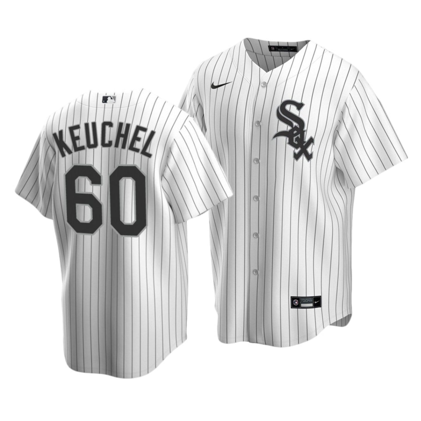 Baseball Dallas Keuchel Chicago White Sox 60 Jersey