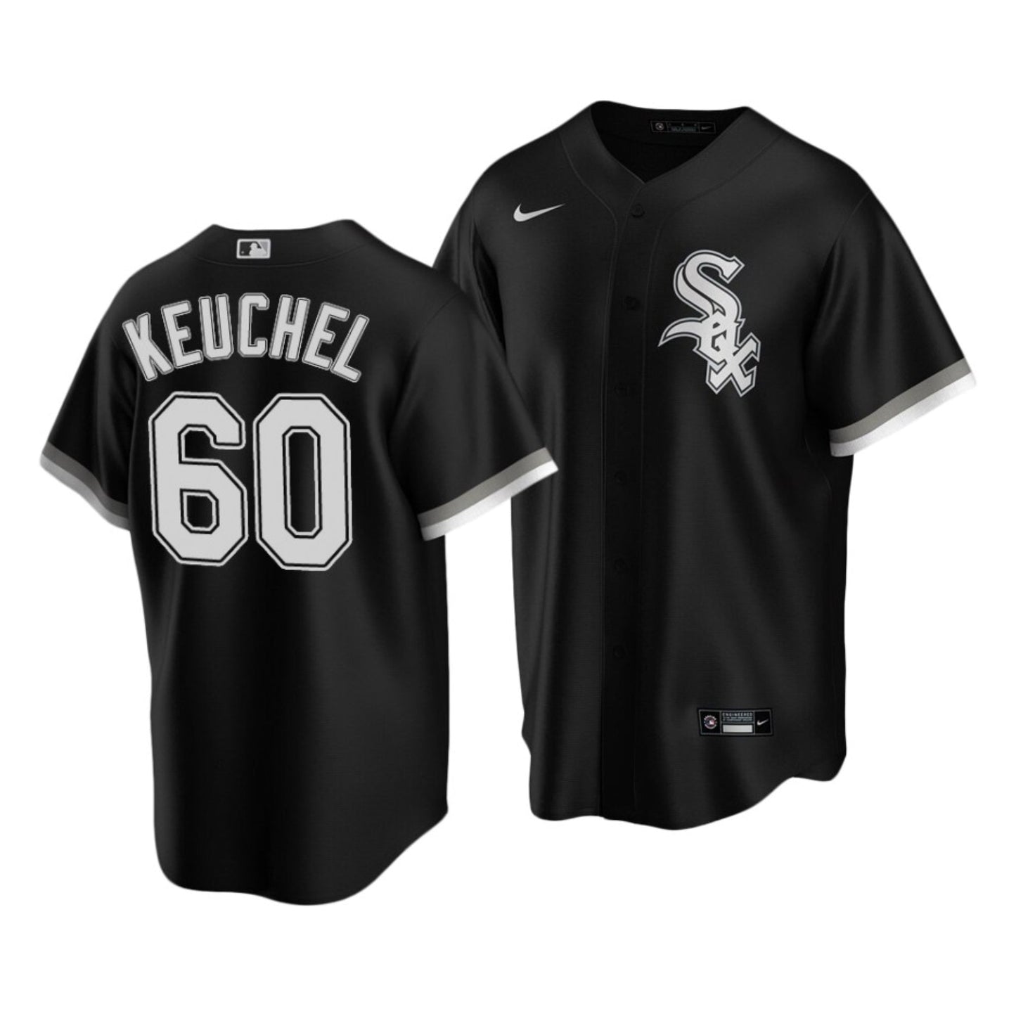 Baseball Dallas Keuchel Chicago White Sox 60 Jersey