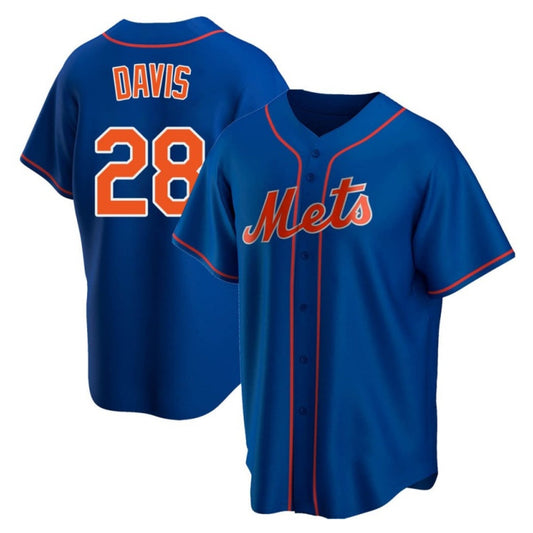 Baseball J.D. Davis New York Mets 28 Jersey