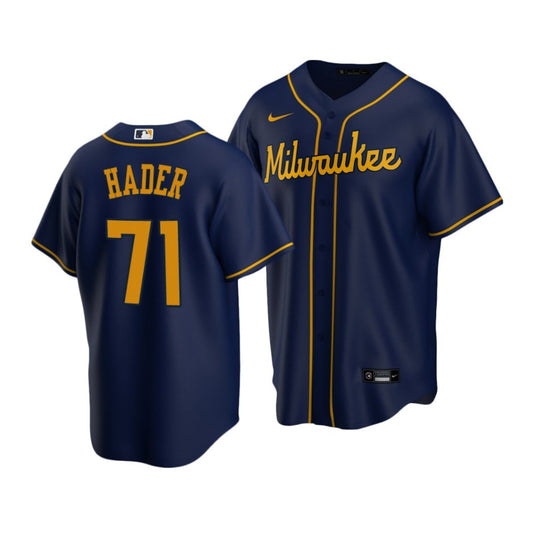 Baseball Josh Hader Milwaukee Brewers 71 Jersey