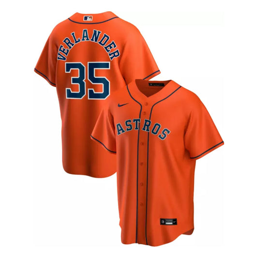 Baseball Justin Verlander Houston Astros 35 Jersey