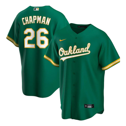 Baseball Matt Chapman Oakland Athletics 26 Jersey