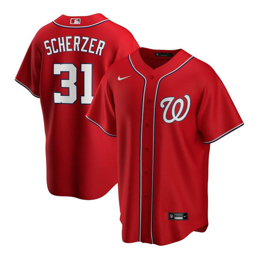 Baseball Max Scherzer Washington Nationals 31 Jersey