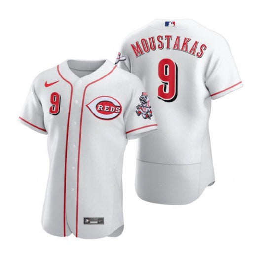 Baseball Mike Moustakas Cincinnati Reds 9 Jersey