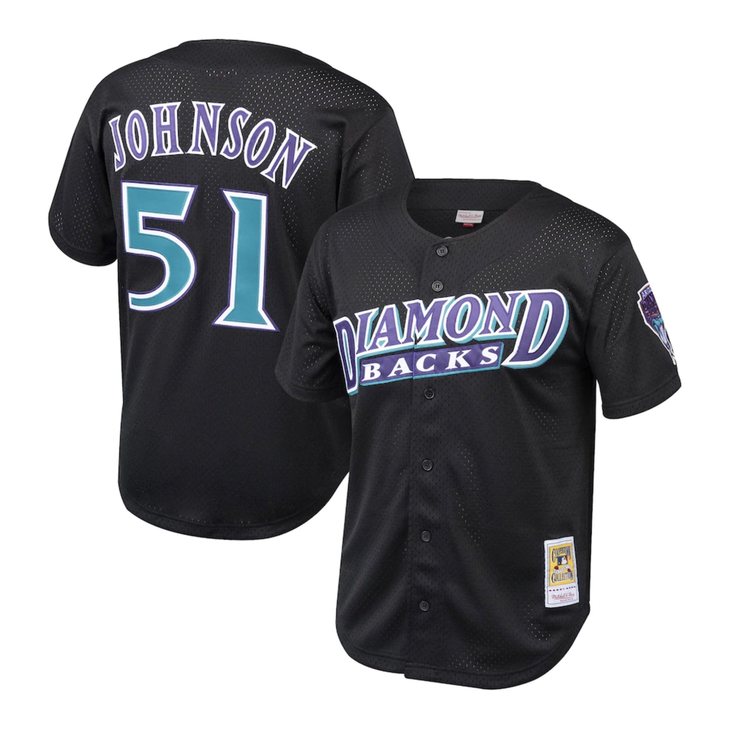 Baseball Randy Johnson Arizona Diamondbacks 51 Retro Jersey