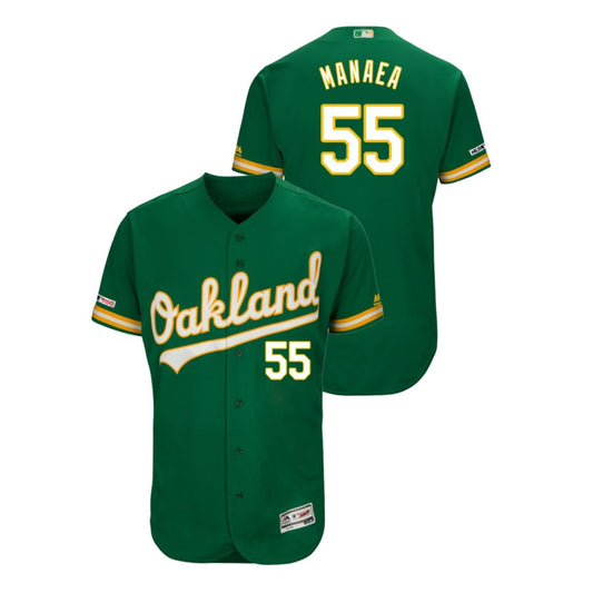 Baseball Sean Manaea Oakland Athletics 55 Jersey