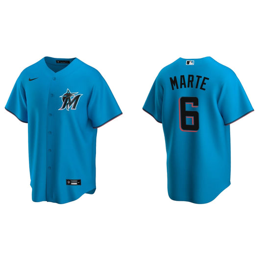 Baseball Starling Marte Miami Marlins 6 Jersey