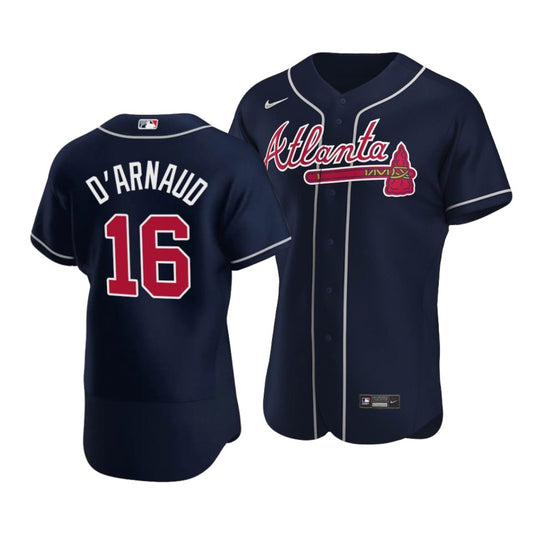 Baseball Travis D'Arnaud Atlanta Braves 16 Jersey