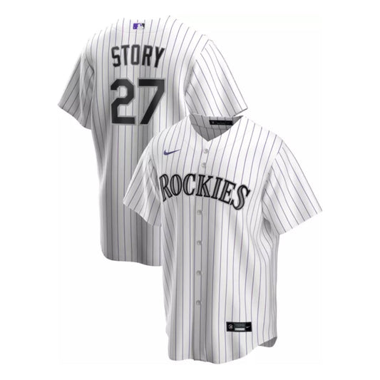 Baseball Trevor Story Colorado Rockies 27 Jersey