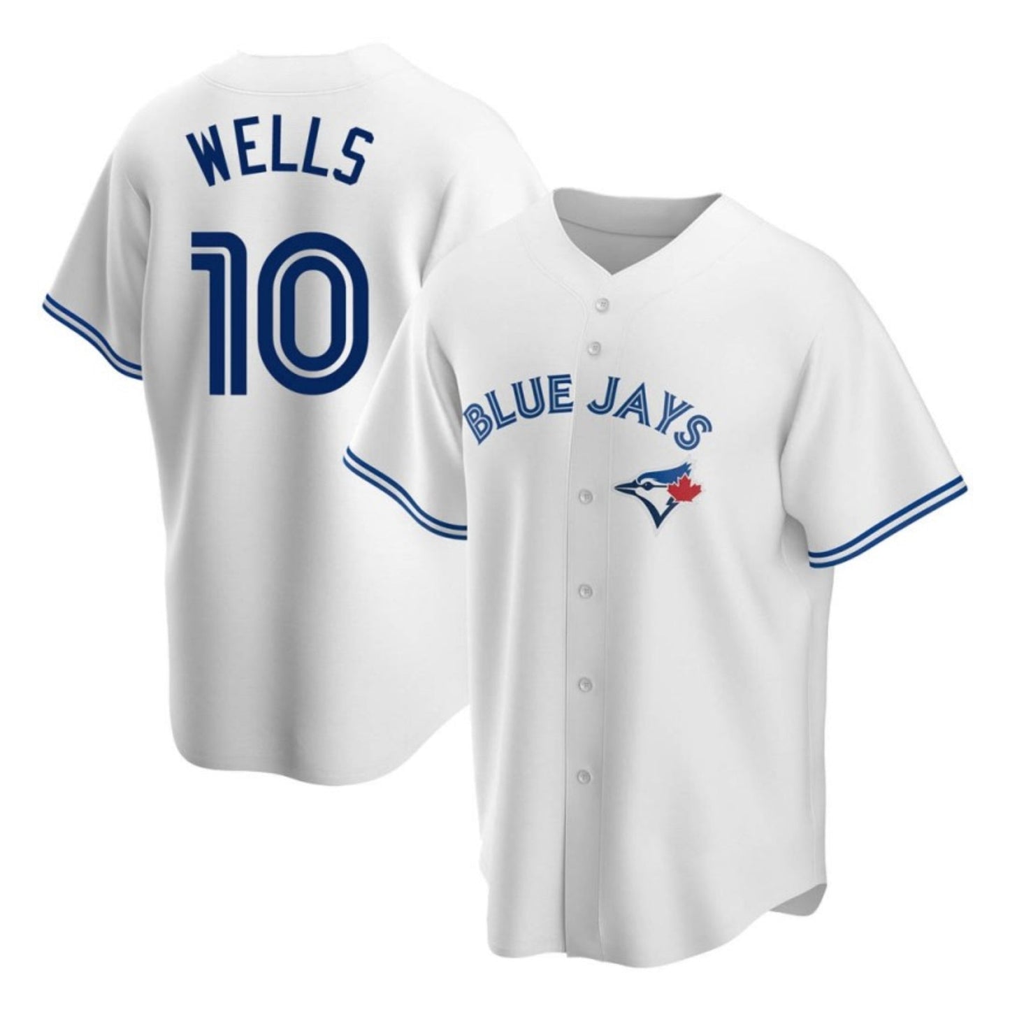 Baseball Vernon Wells Toronto Blue Jays 10 Jersey