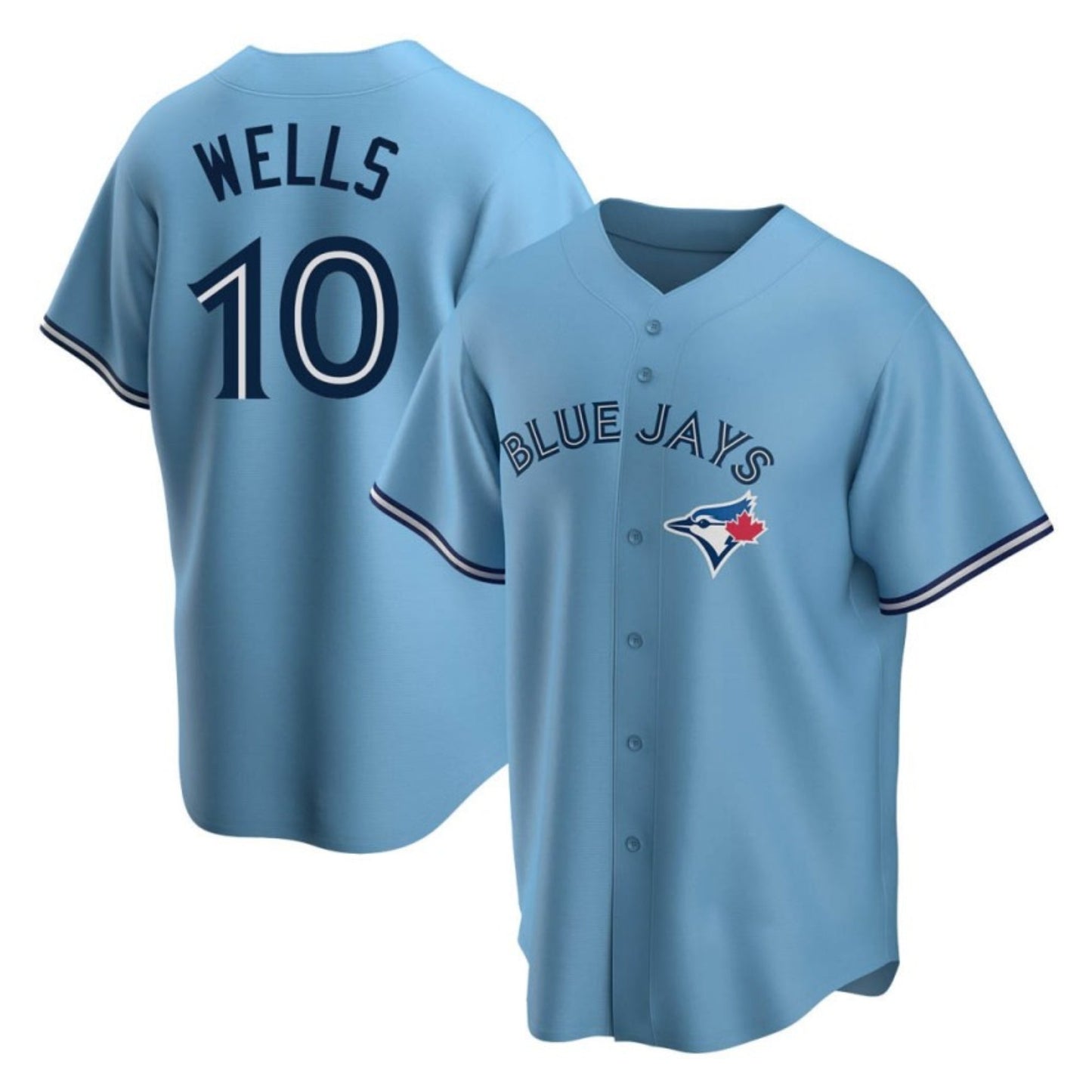 Baseball Vernon Wells Toronto Blue Jays 10 Jersey