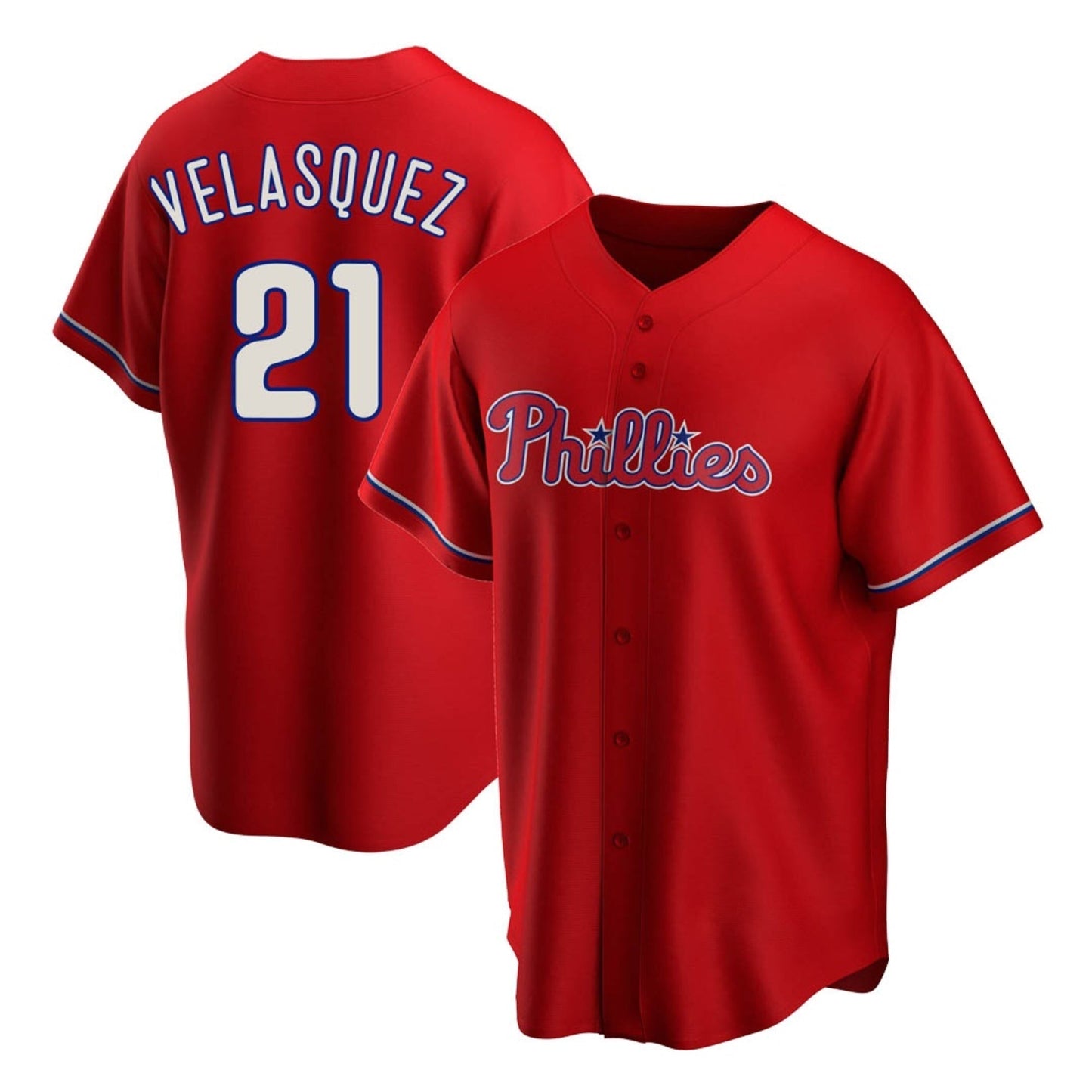 Baseball Vince Velasquez Philadelphia Phillies 21 Jersey