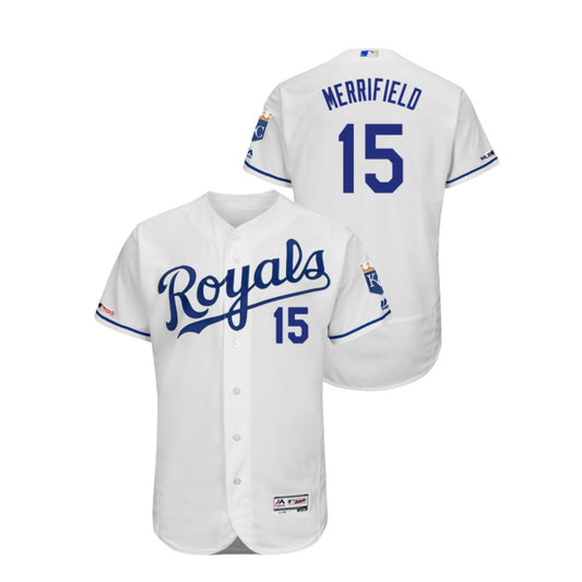 Baseball Whit Merrifield Kansas City Royals 15 Jersey