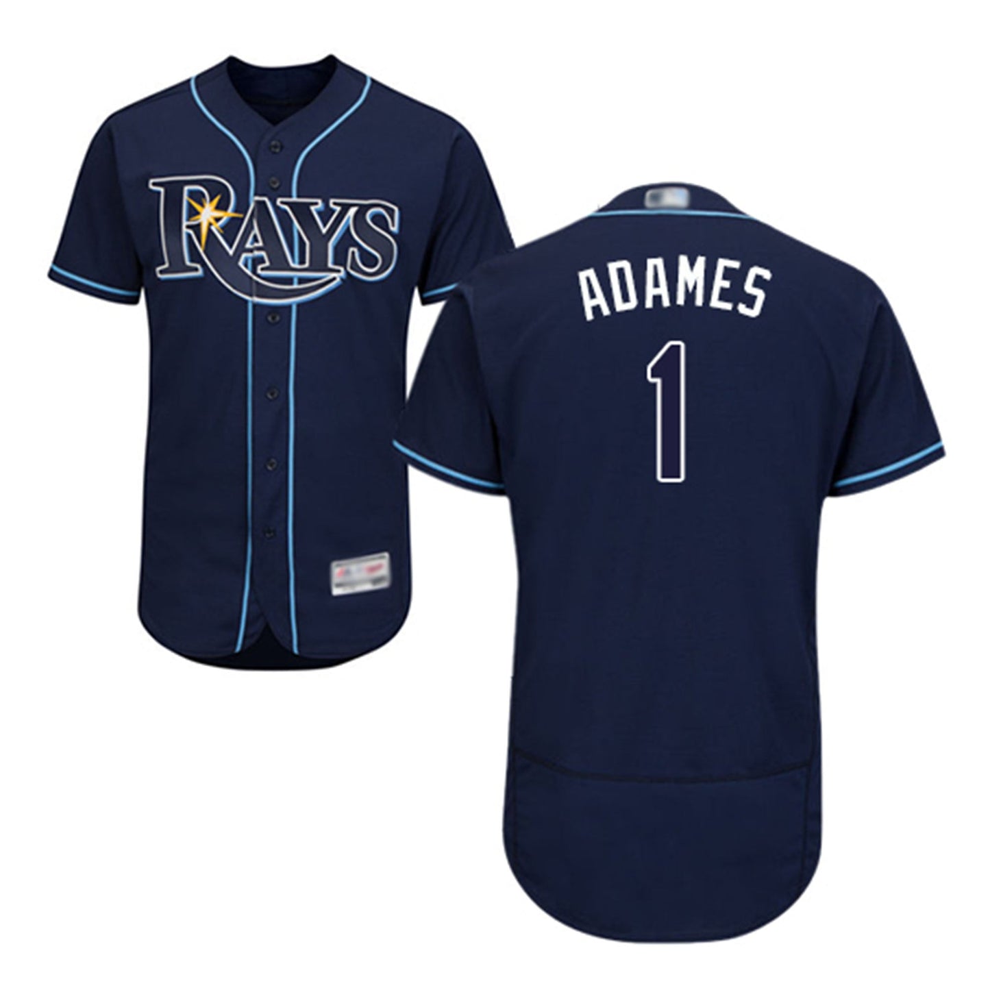 Baseball Willy Adams Tampa Bay Rays 1 Jersey