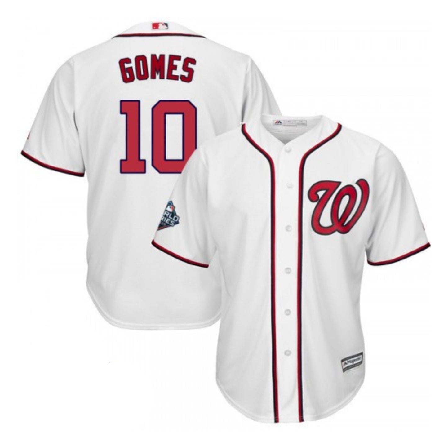 Baseball Yan Gomes Washington Nationals 10 Jersey