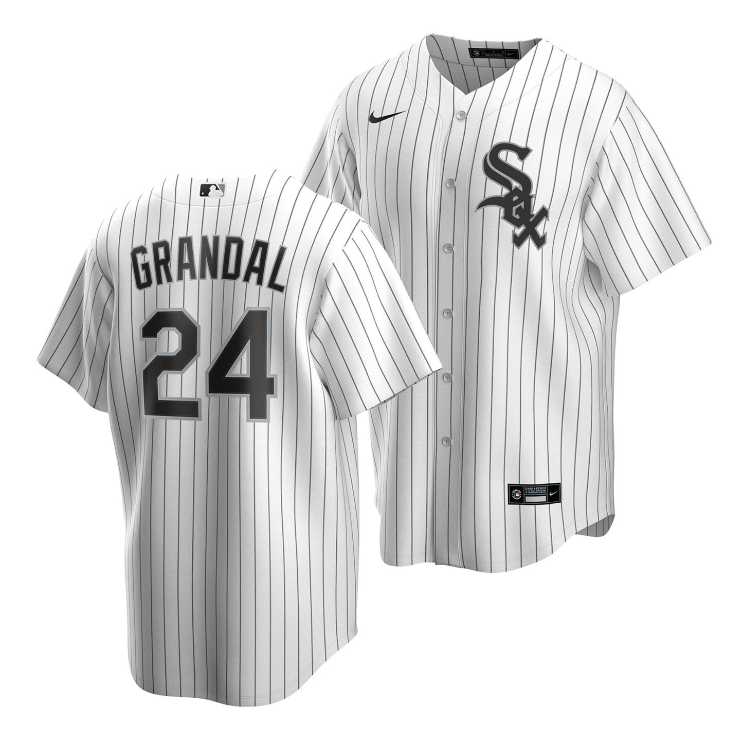 Baseball Yasmani Grandal Chicago White Sox 24 Jersey