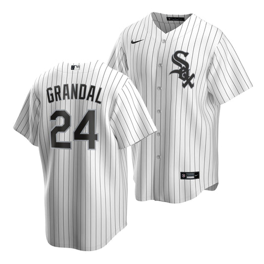 Baseball Yasmani Grandal Chicago White Sox 24 Jersey