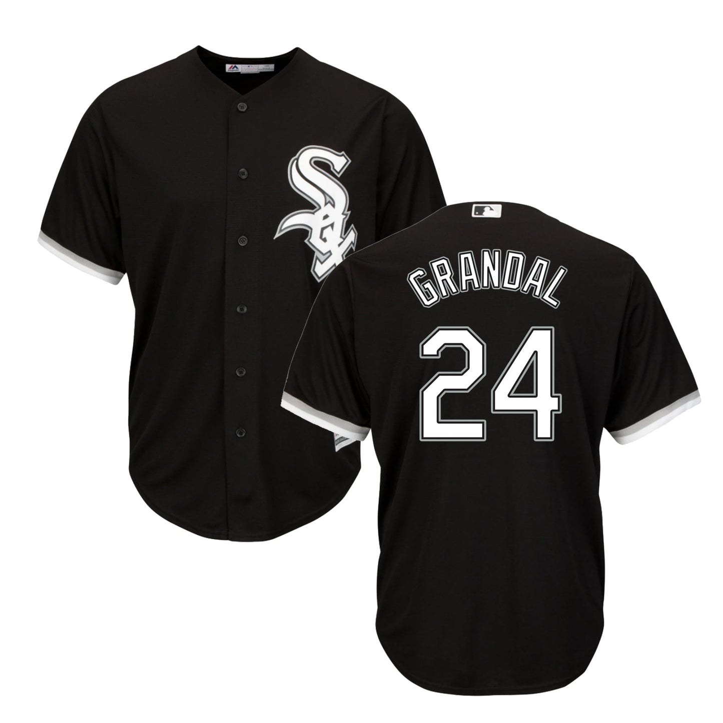 Baseball Yasmani Grandal Chicago White Sox 24 Jersey