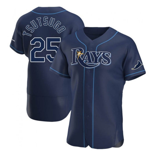 Baseball Yoshi Tsutsugo Tampa Bay Rays 25 Jersey
