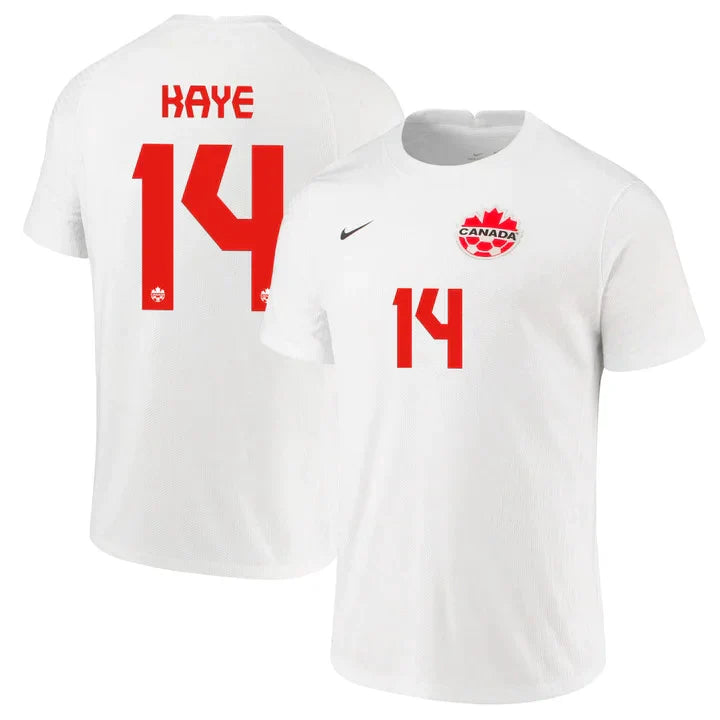 Mark-Anthony Kaye Canada 14 FIFA World Cup Jersey