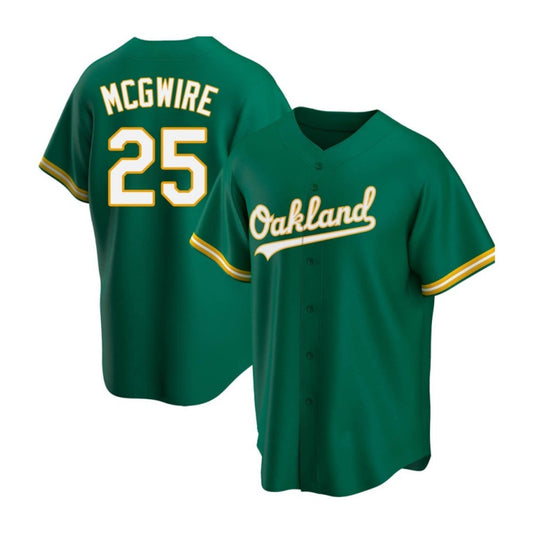 Baseball Mark McGwire Oakland Athletics 25 Jersey