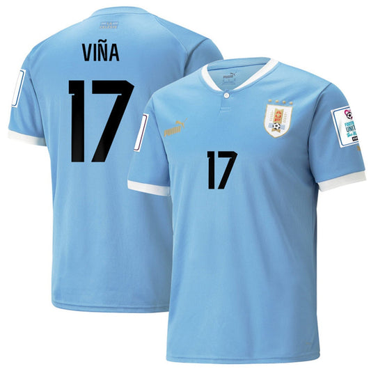 Matías Viña Uruguay 17 Fifa World Cup Jersey