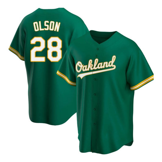 Baseball Matt Olson Oakland Athletics 28 Jersey