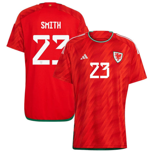 Matthew Smith Wales 23 Fifa World Cup Jersey