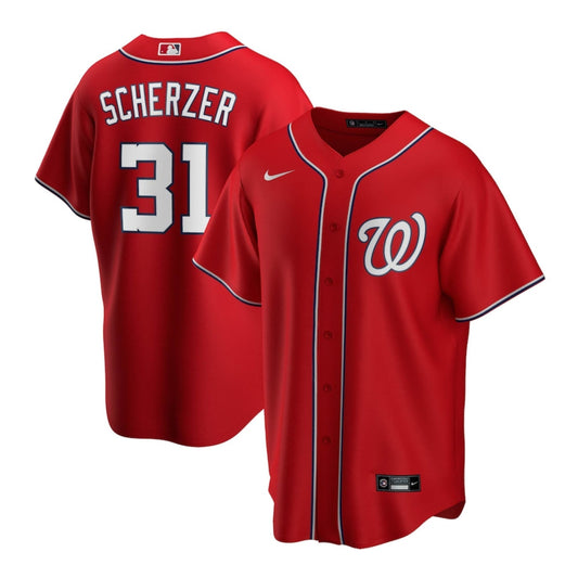 Baseball Max Scherzer Washington Nationals 31 Jersey
