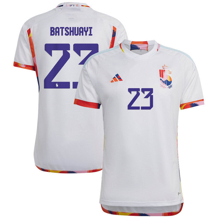 Michy Batshuayi Beligum 23 FIFA World Cup Jersey