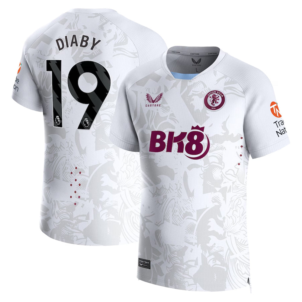 Moussa Diaby Aston Villa 19 jersey