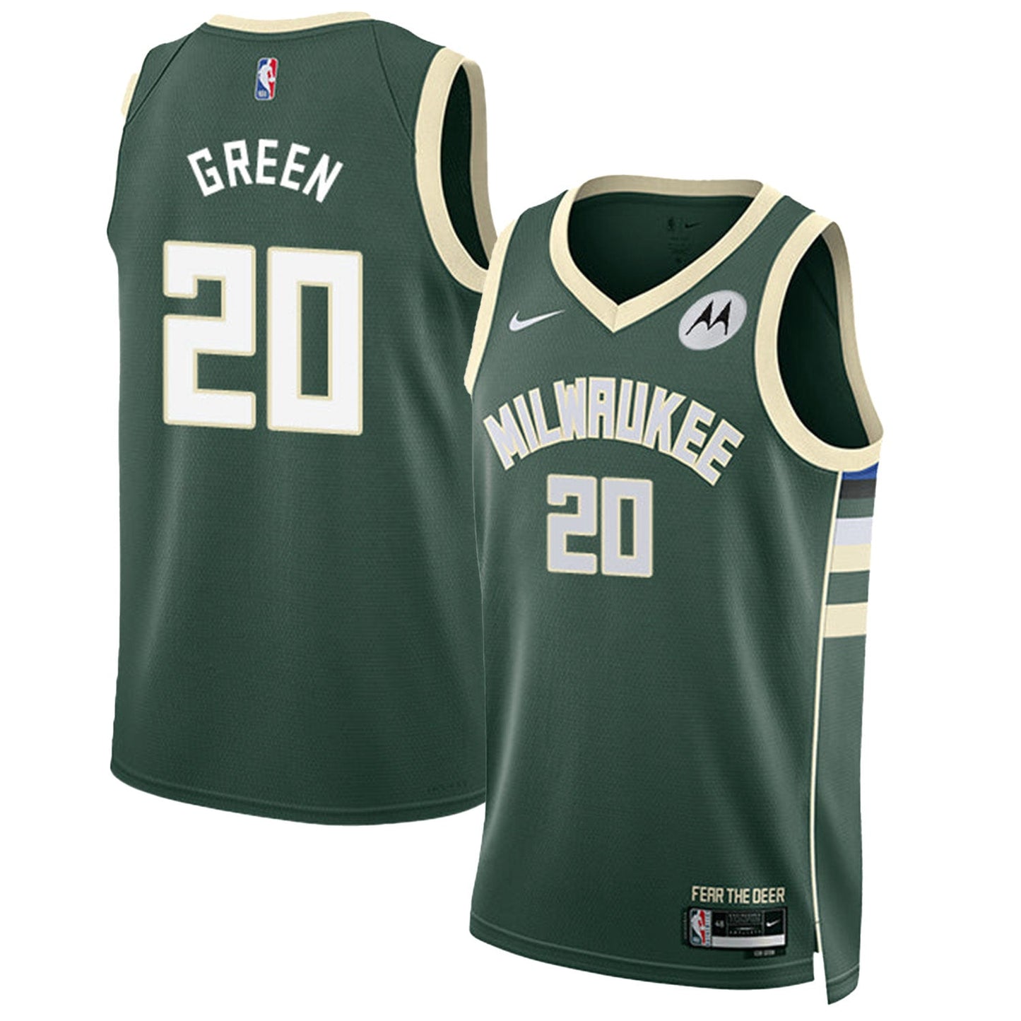AJ Green Milwaukee Bucks 20 Jersey