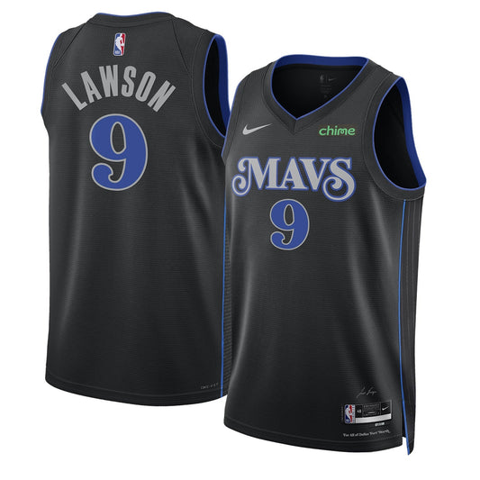 Basketball AJ Lawson Dallas Mavericks 9 Jersey