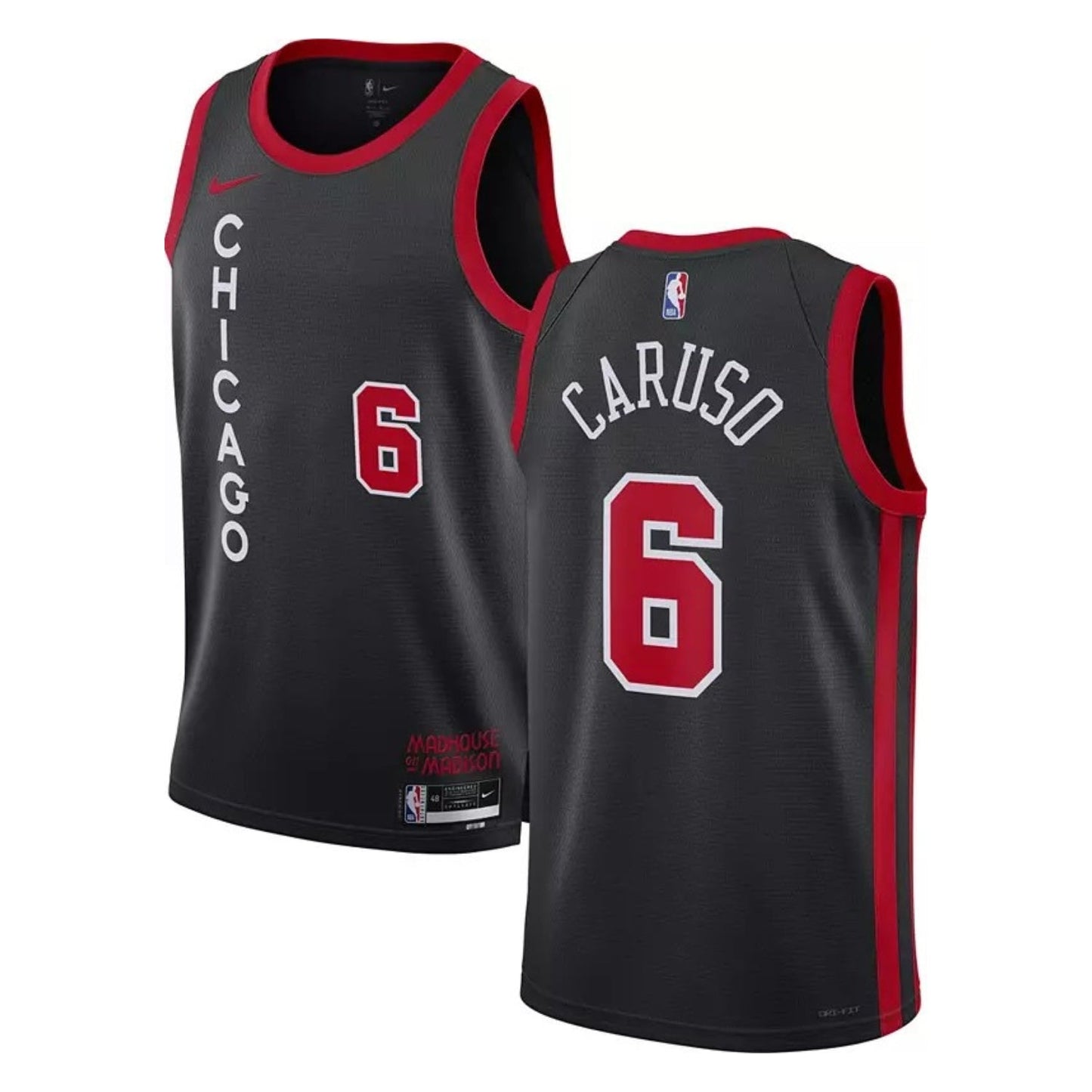 Basketball Alex Caruso Chicago Bulls 6 Jersey