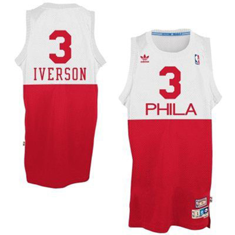 Basketball Allen Iverson Philadelphia Sixers 3 Retro Jersey