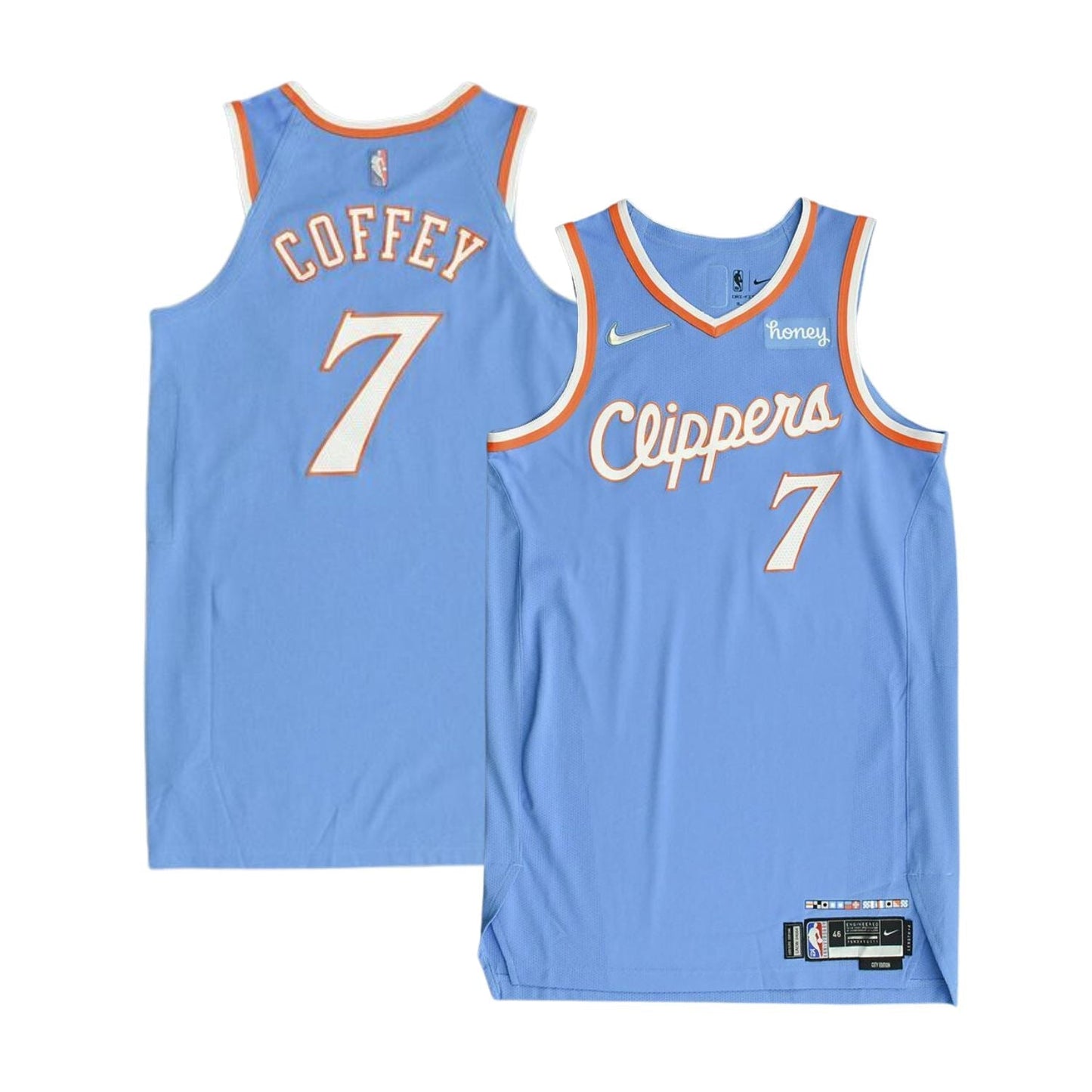 Basketball Amir Coffey Los Angeles Clippers 7 Jersey