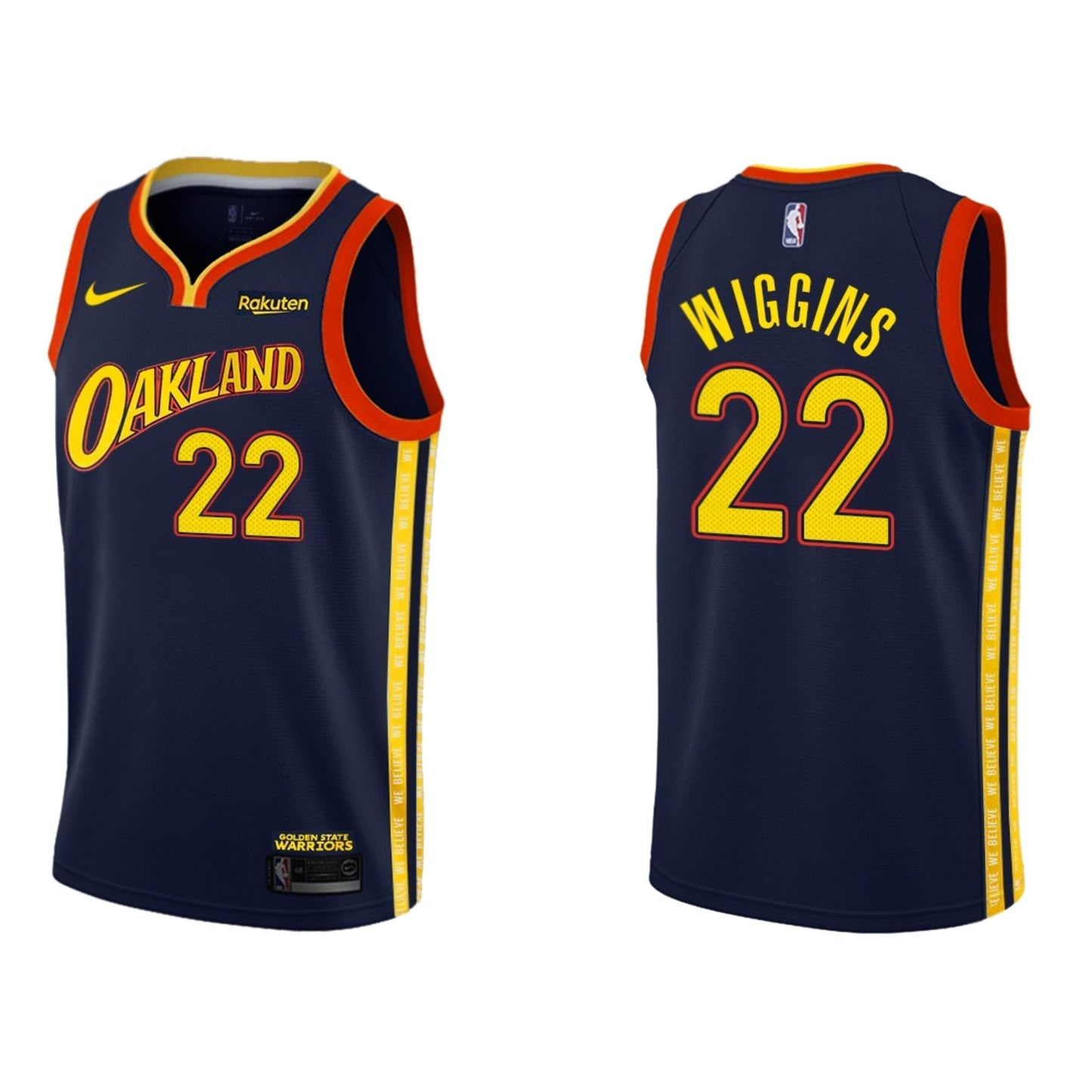 Basketball Andrew Wiggins Golden State Warriors 22 Jersey