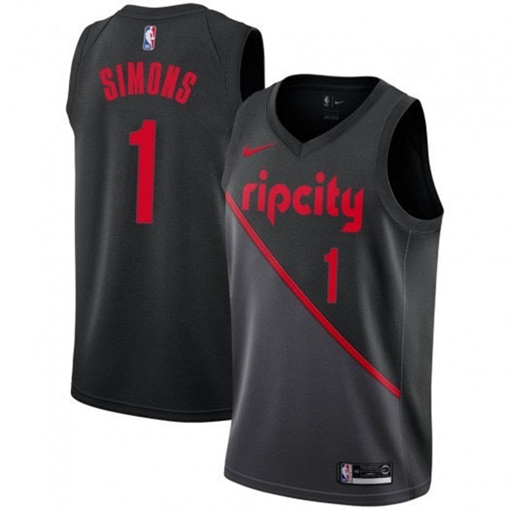 Basketball Anfernee Simons Portland Blazers 1 Jersey