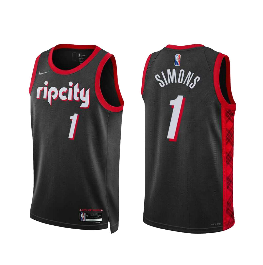 Basketball Anfernee Simons Portland Blazers 1 Jersey