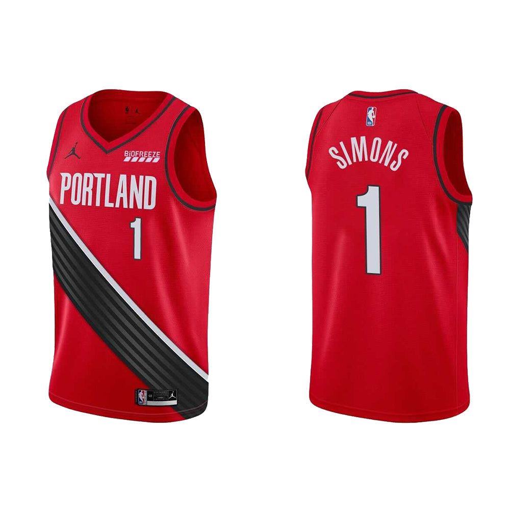 Basketball Anfernee Simons Portland Blazers 1 Jersey