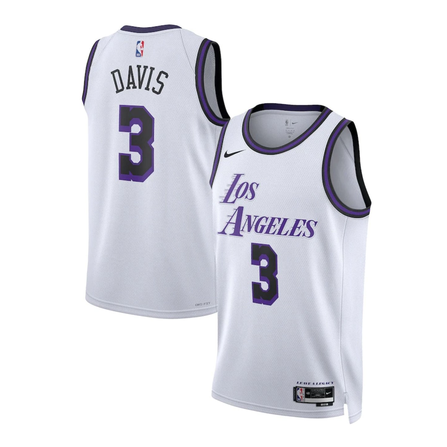 Basketball Anthony Davis Los Angeles Lakers 3 jersey