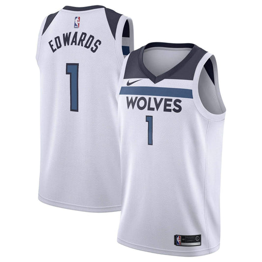 Basketball Anthony Edwards Minnesota Timberwolves 1 Jersey