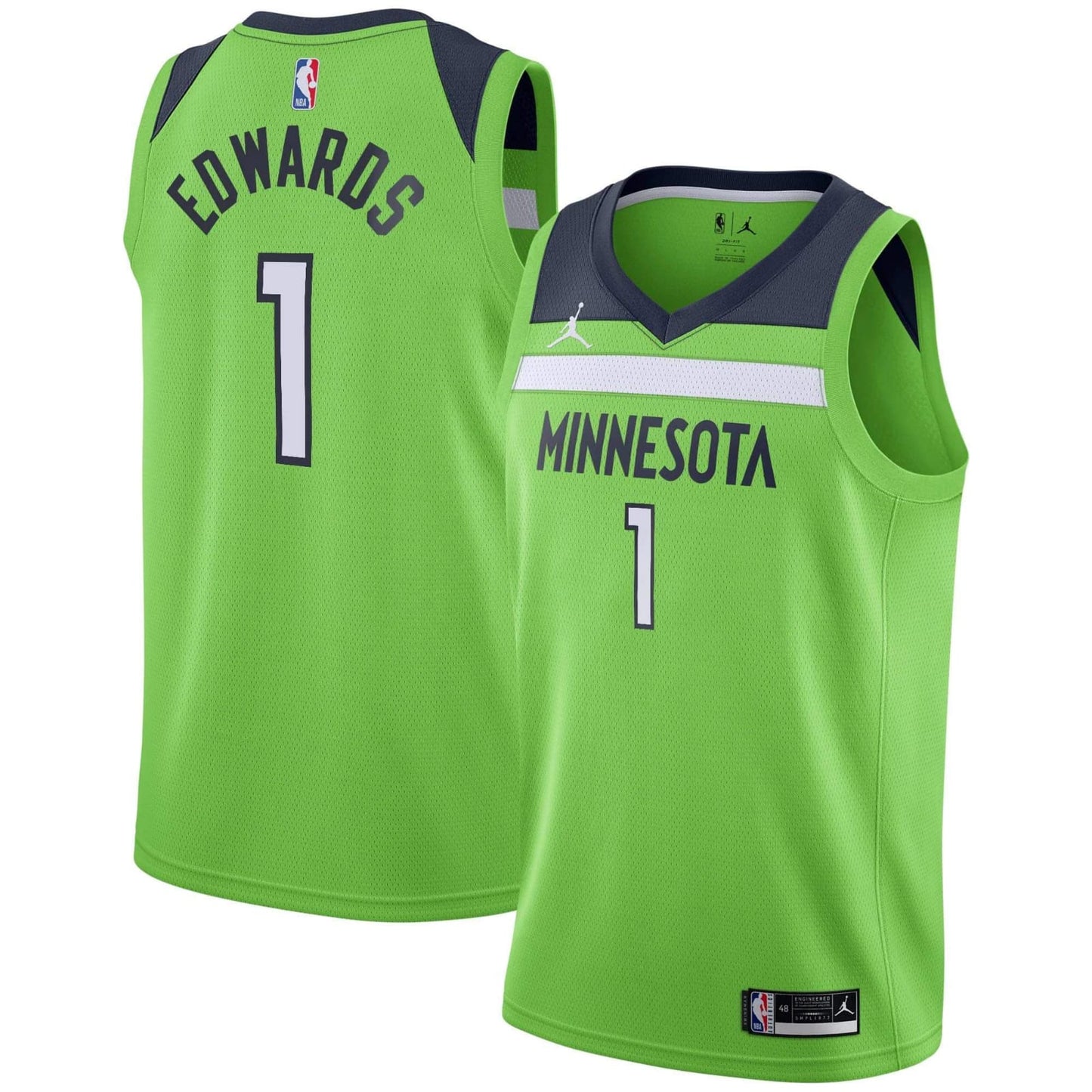 Basketball Anthony Edwards Minnesota Timberwolves 1 Jersey
