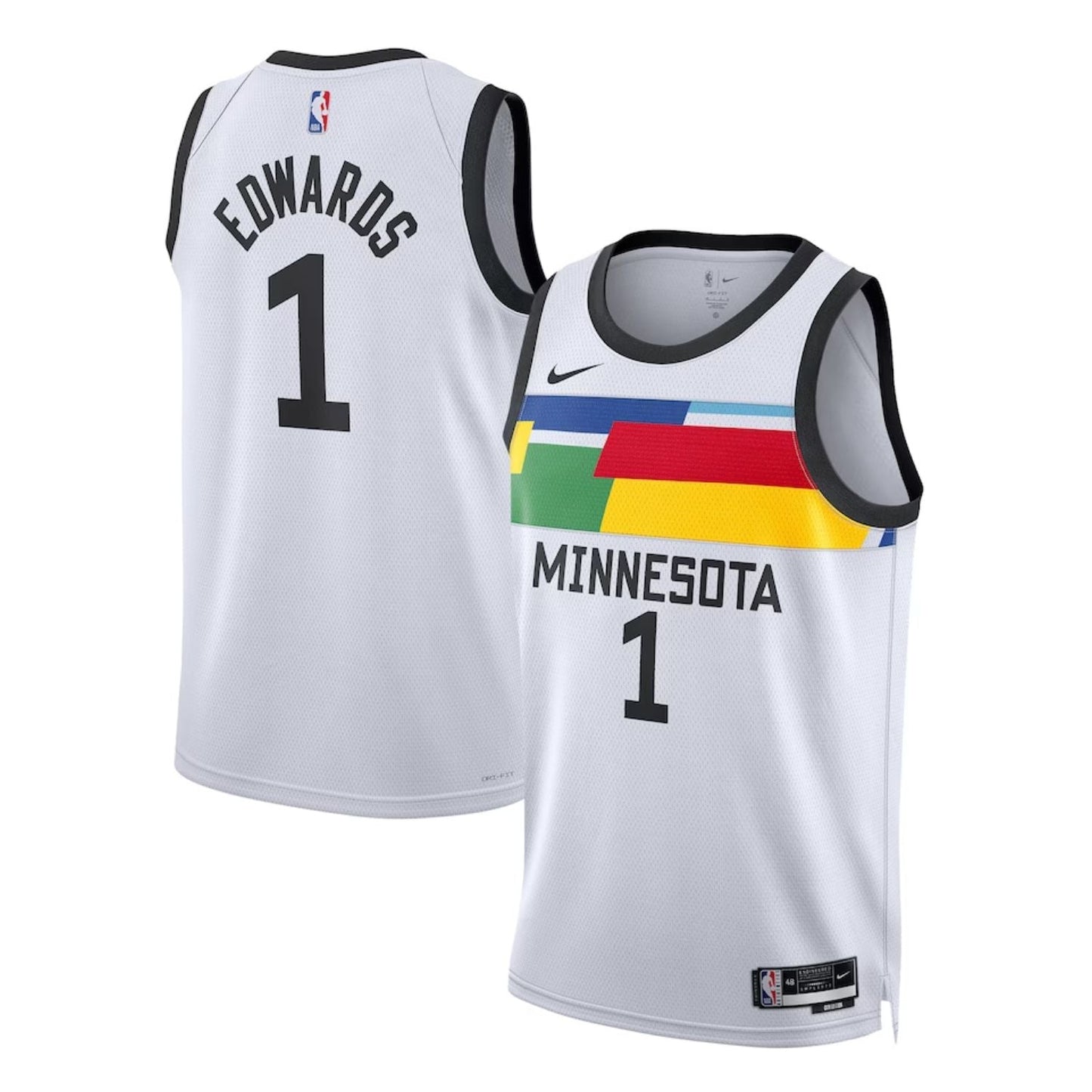 Basketball Anthony Edwards Minnesota Timberwolves 1 Jersey