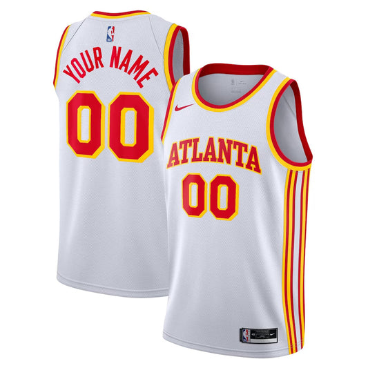 Basketball Atlanta Hawks Blank Custom Jersey