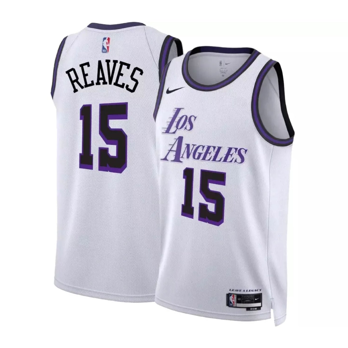 Basketball Austin Reaves Los Angeles Lakers 15 Jersey